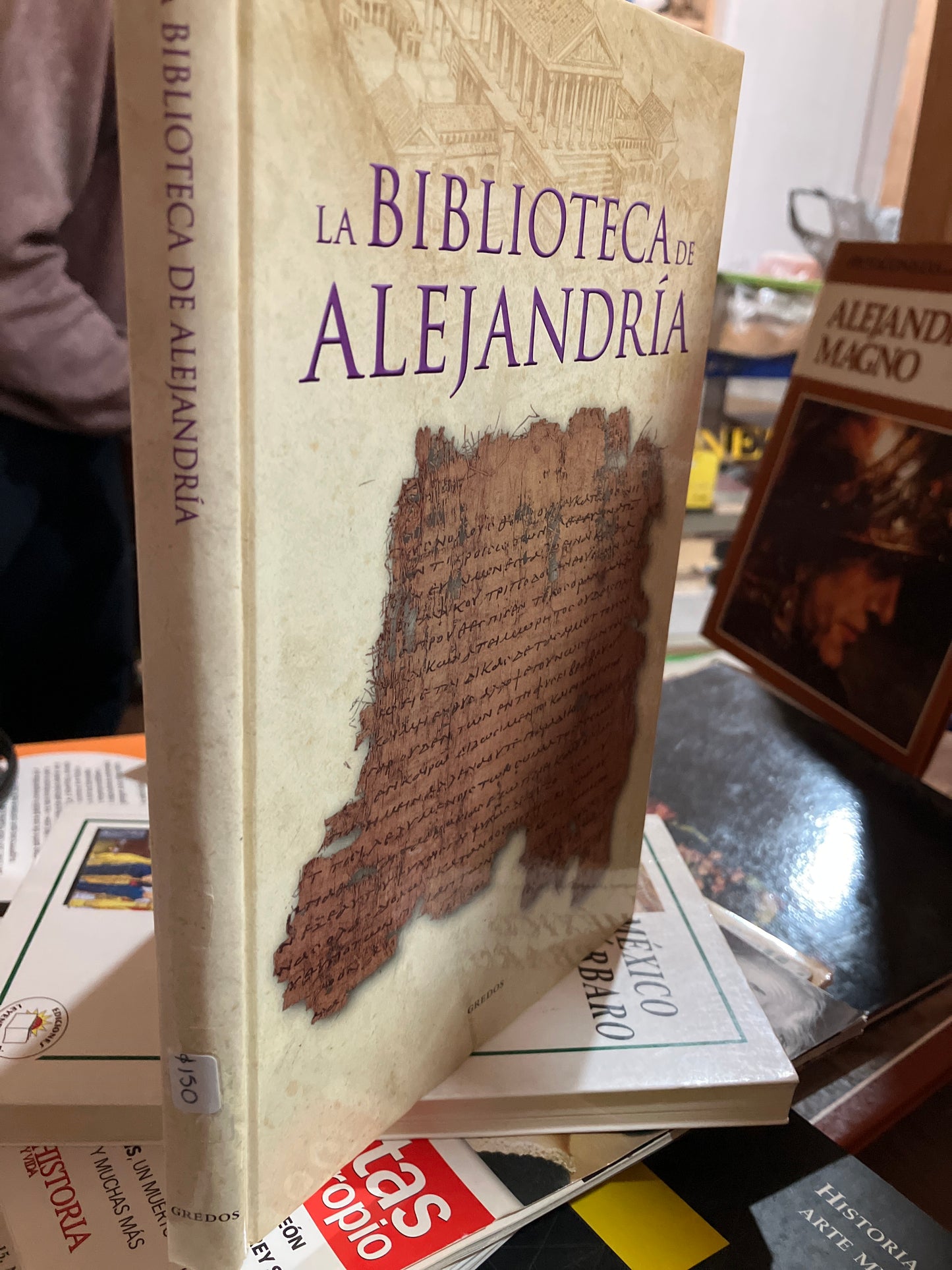 LA BIBLIOTECA DE ALEJANDRÍA USADO HISTORIA ALDAMA