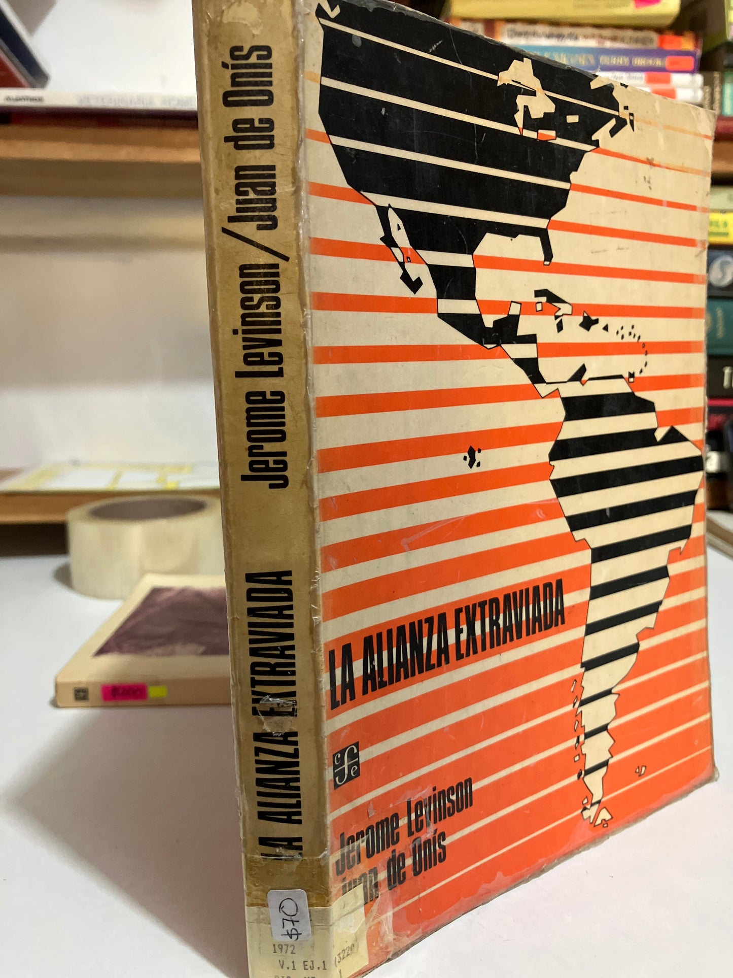 LA ALIANZA EXTRAVIADA POR JEROME LEVINSON USADO HISTORIA JUAREZ