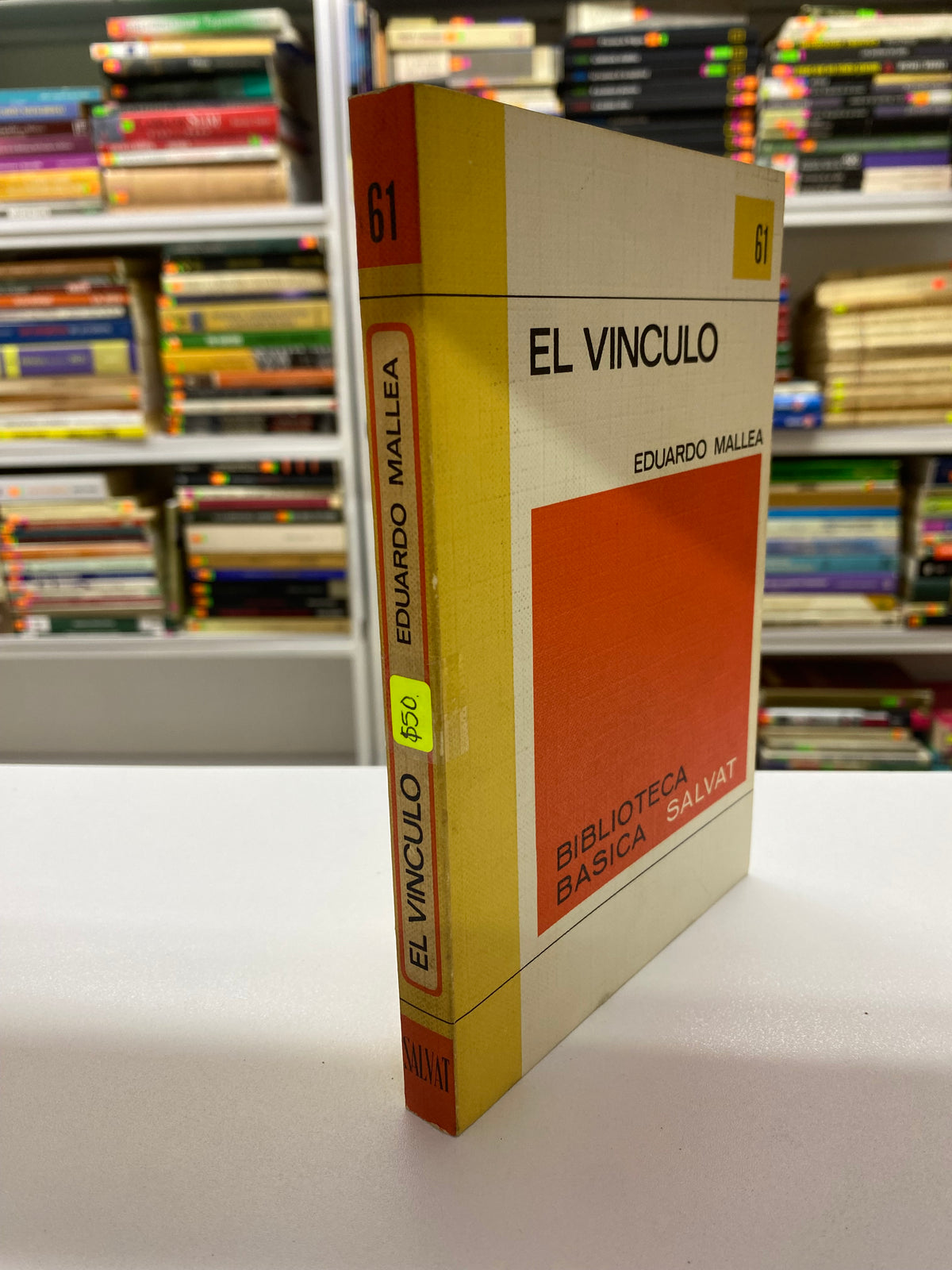 EL VINCULO EDUARDO MALLEA  USADO NOVELAS JUAREZ 515