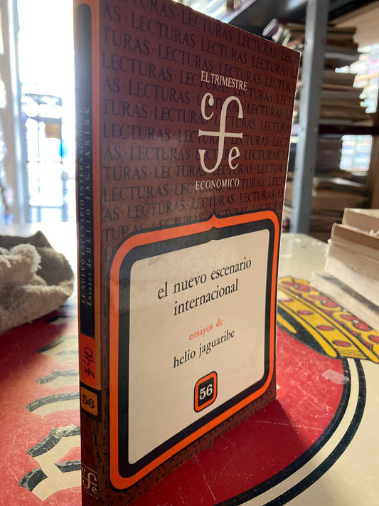 EL NUEVO ESCENARIO INTERNACIONAL POR HELIO JAGUARIBE USADO POLÍTICA LITERARIO 207