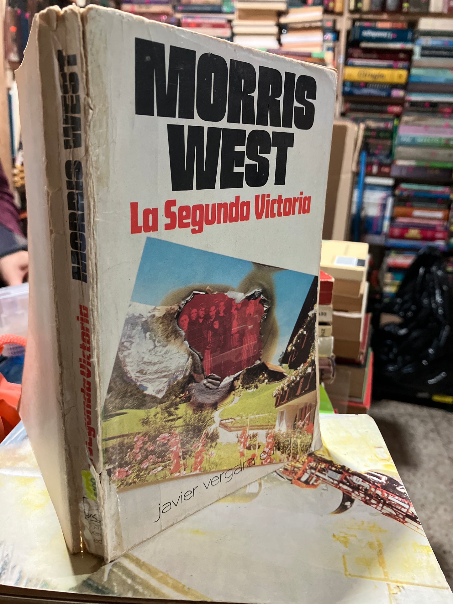 LA SEGUNDA VICTORIA POR MORRIS WEST USADO NOVELAS ALDAMA