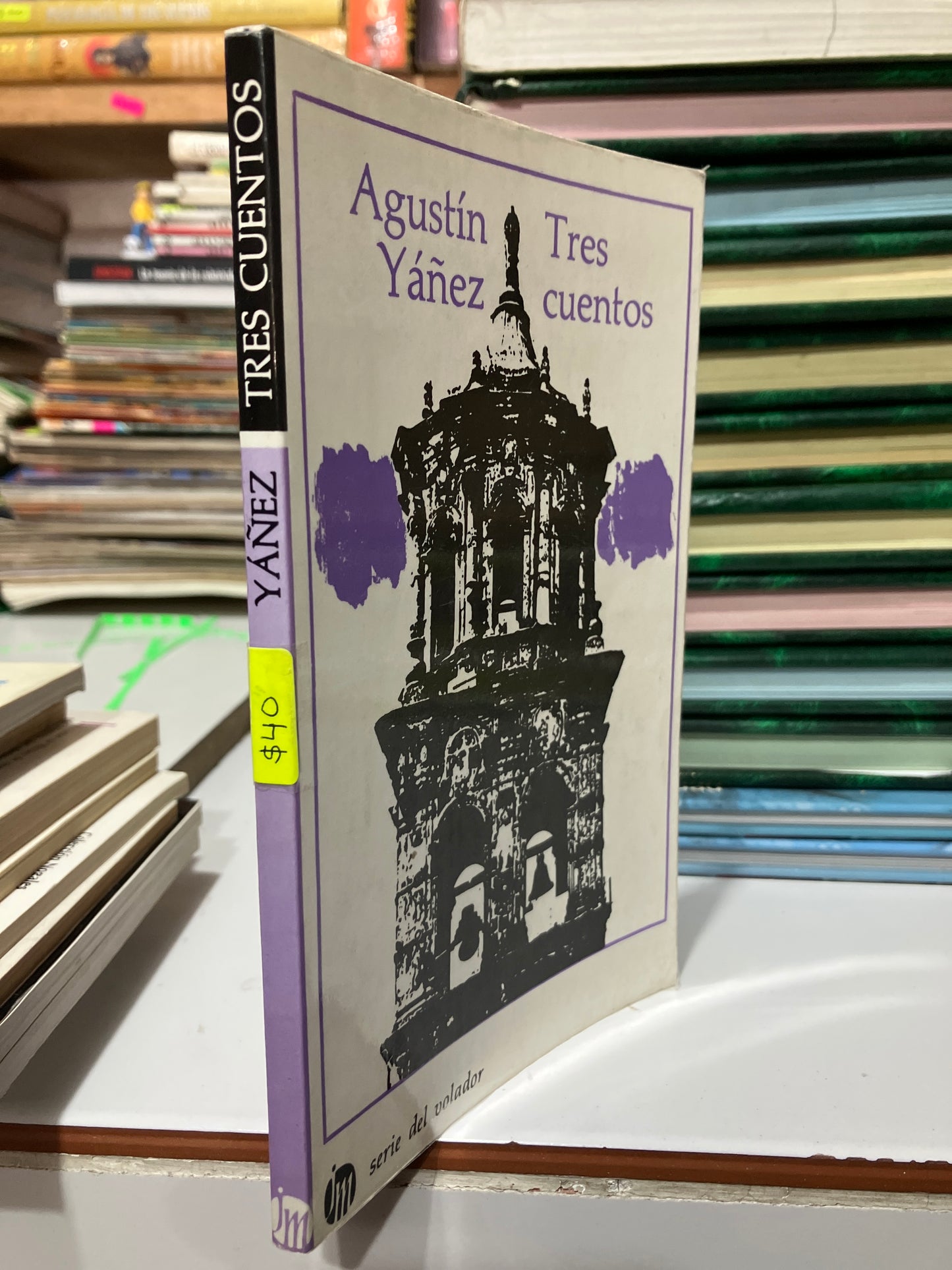 TRES CUENTOS POR AGUSTÍN YÁÑEZ USADO NOVELAS JUAREZ