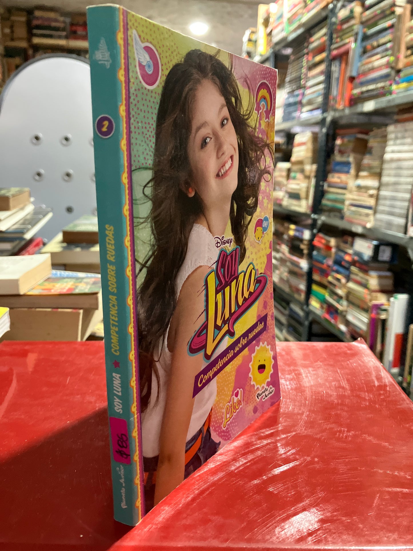 SOY LUNA COMPETENCIA SOBRE RUEDAS USADO NOVELA ALDAMA