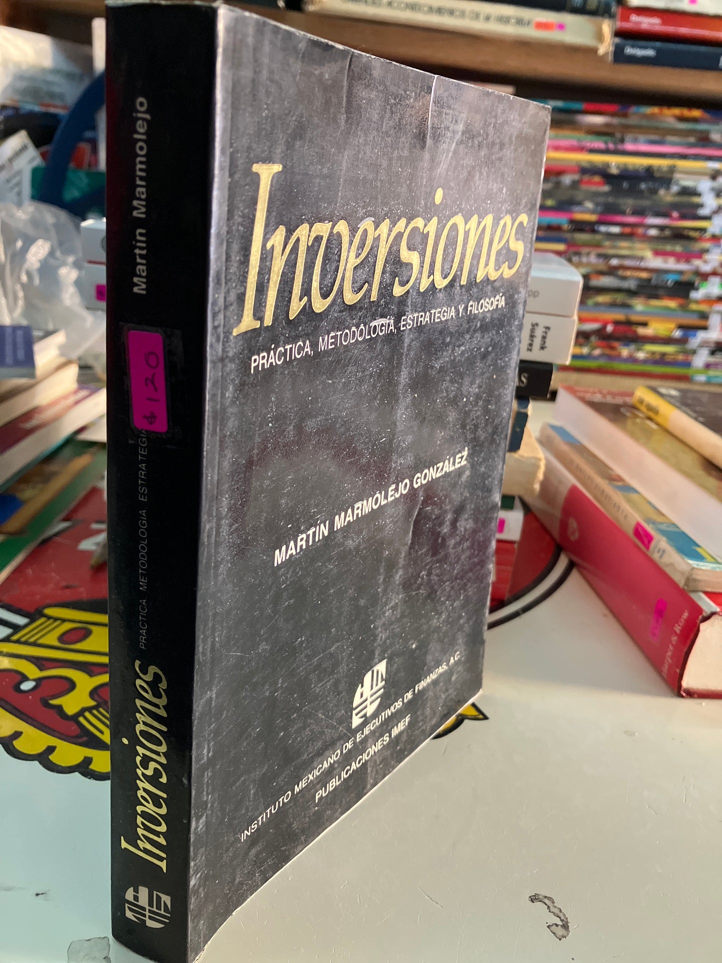 INVERSIONES POR MARTÍN MARMOLEJO GONZÁLEZ USADO ADMINISTRACIÓN LITERARIO 207