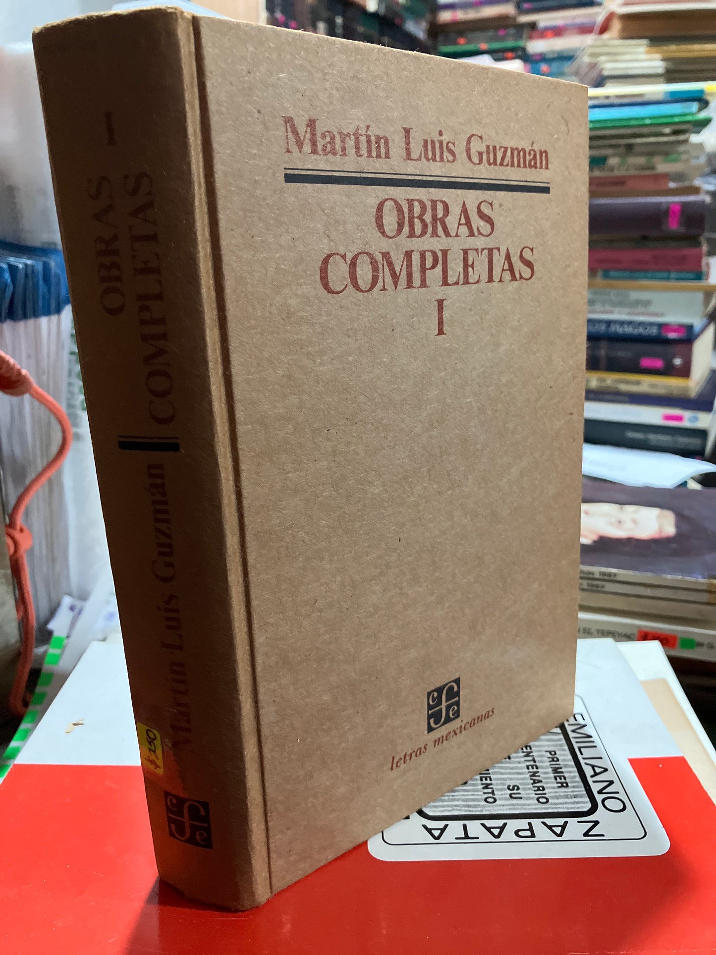 OBRAS COMPLETAS I 1984 POR MARTÍN LUIS GUZMÁN USADO ANTIGUOS ALDAMA