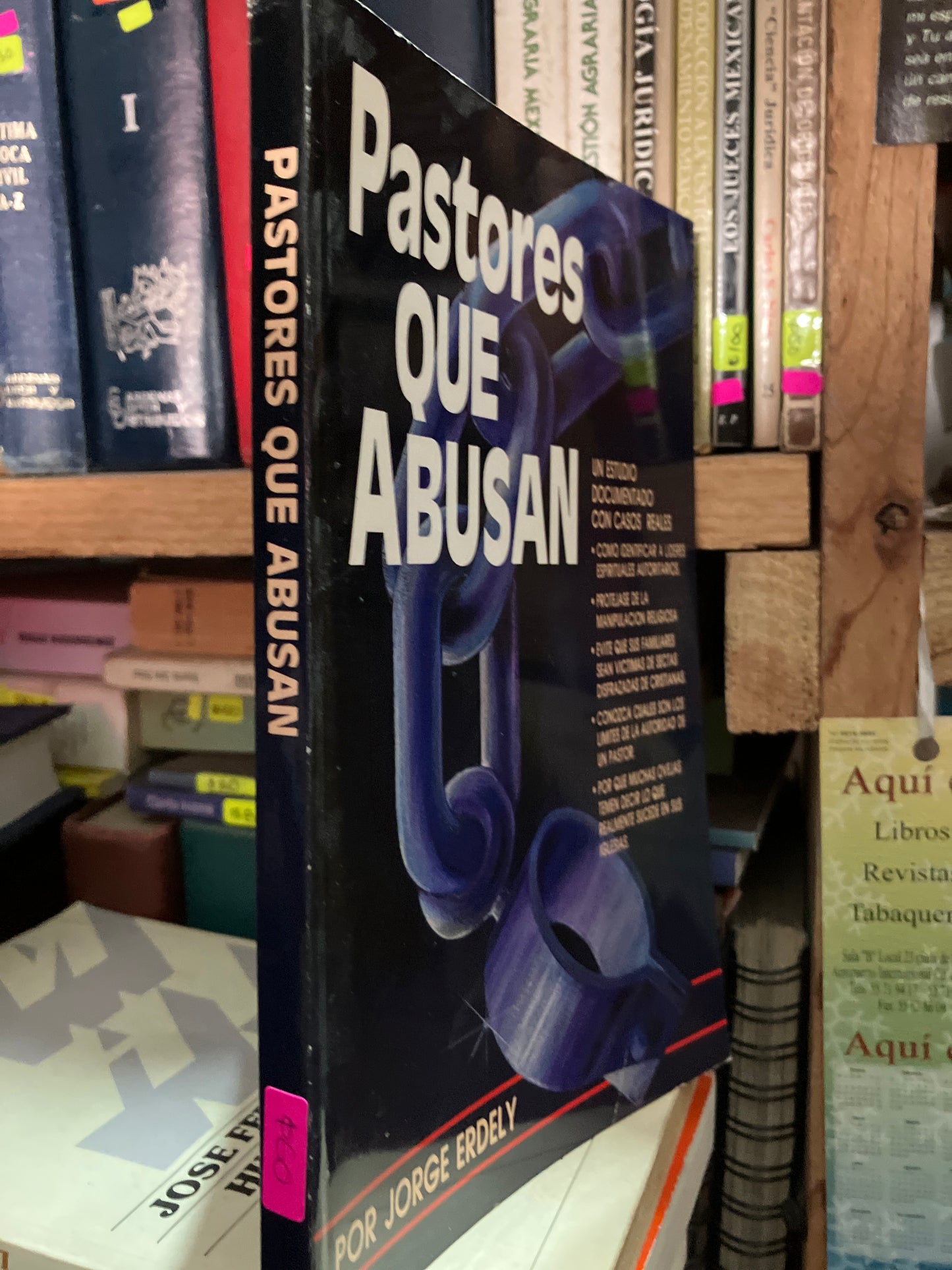 PASTORES QUE ABUSAN POR JORGE ERDELY USADO RELIGIÓN LITERARIO 305