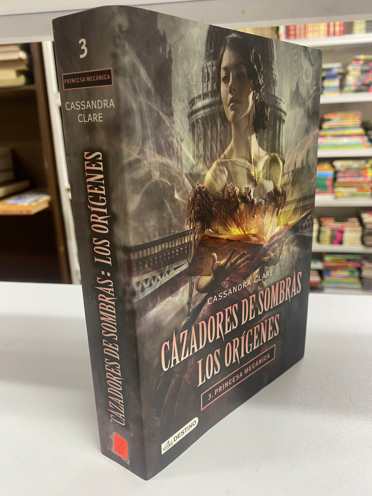 CAZADORES DE SOMBRAS 3 PRINCESA MEXANICA CASSANDRA CLARE USADO NOVELA JUAREZ 515