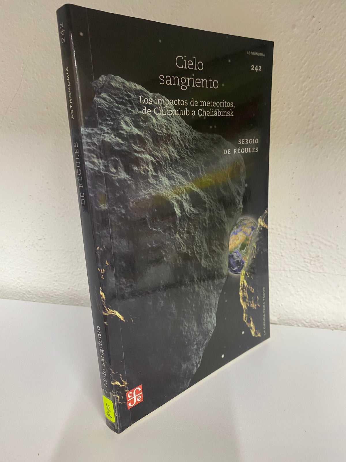 CIELO SANGRIENTO SERGIO DE REGULES USADO CIENCIA JUAREZ 515