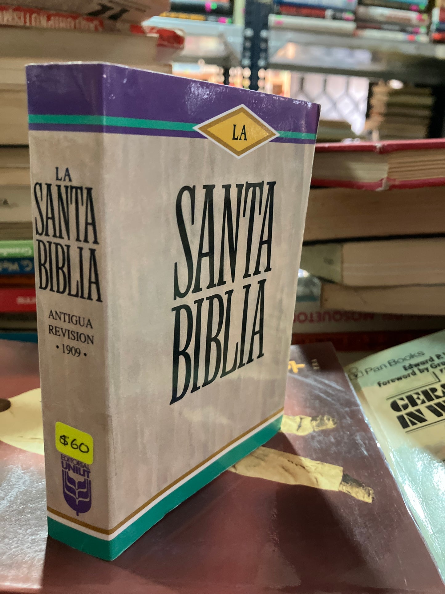 LA SANTA BIBLIA USADO RELIGIÓN ALDAMA