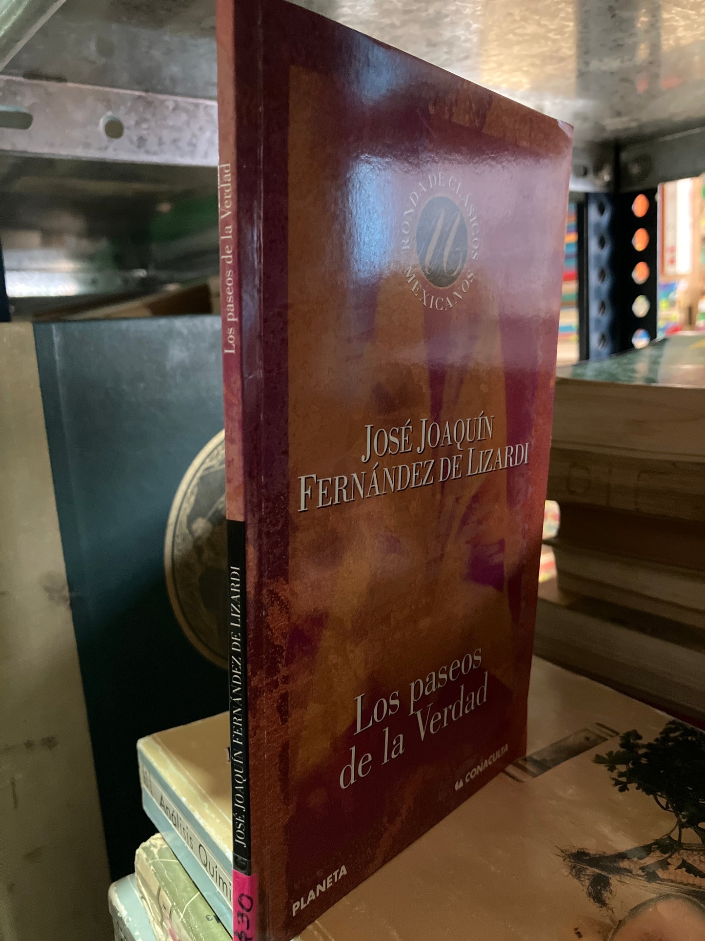 LOS PASEOS DE LA VERDAD POR JOSE JOAQUÍN FERNANDEZ ALBARRÁN USADO NOVELAS ALDAMA