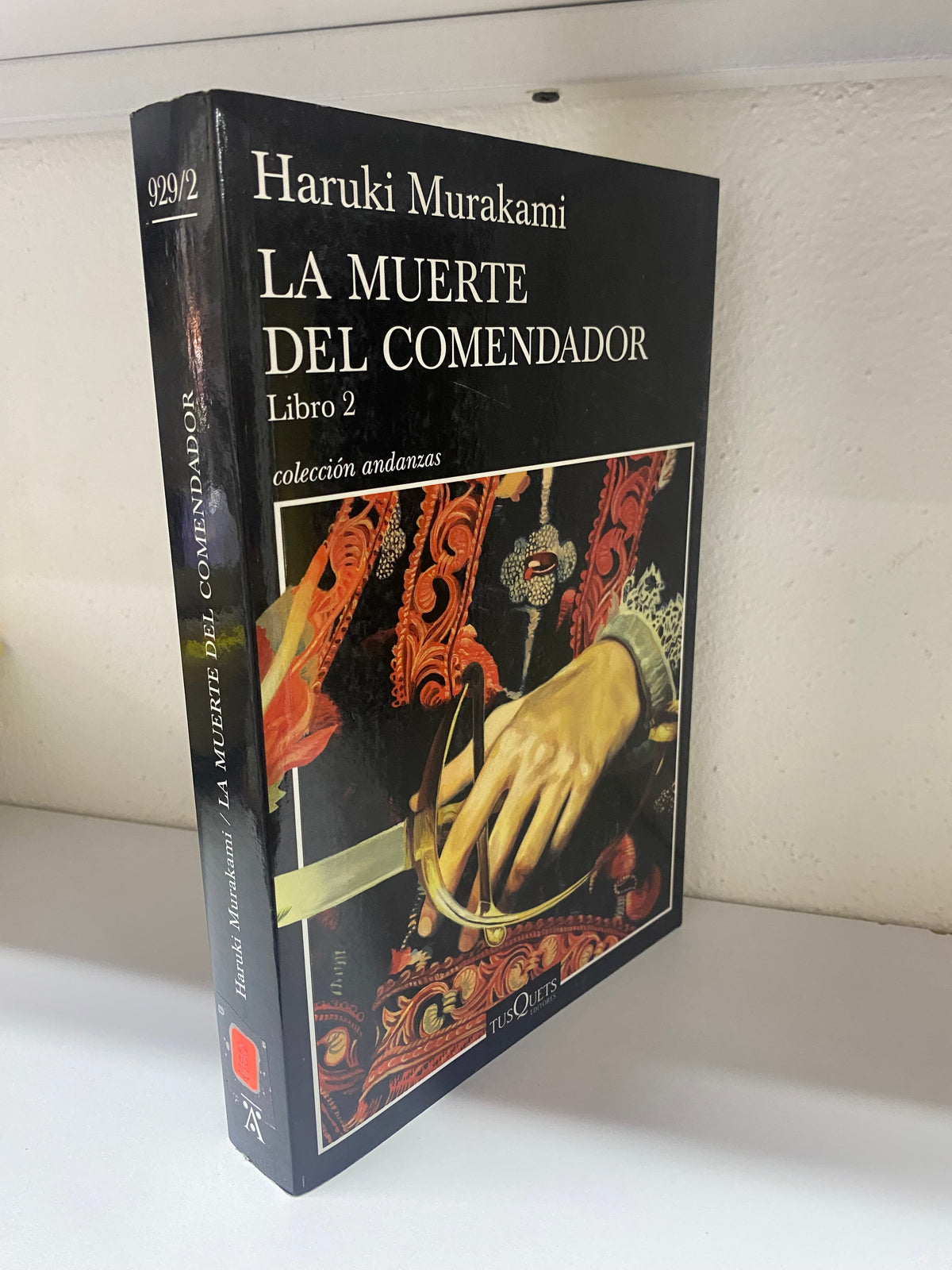 LA MUERTE DEL COMENDADOR HARUKI MURAKAMI LIBRO 2 USADO NOVELAS JUAREZ 515