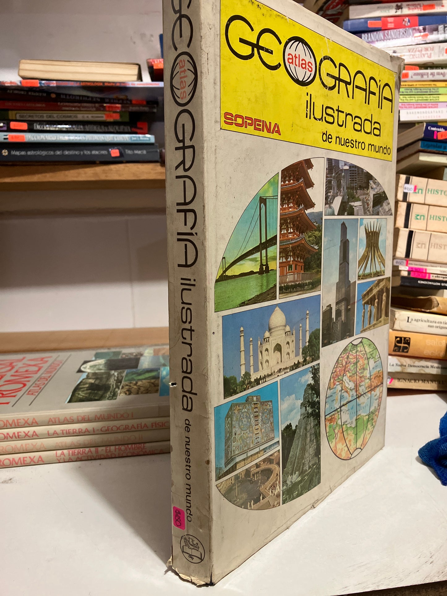 GEOGRAFÍA ILUSTRADA DE NUESTRO MUNDO USADO HISTORIA JUAREZ