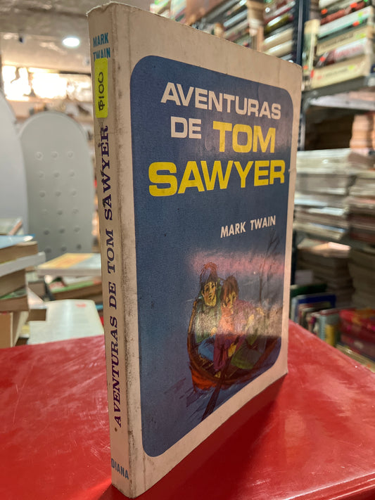 AVENTURAS DE TOM SAWYER POR MARK TWAIN USADO NOVELA ALDAMA