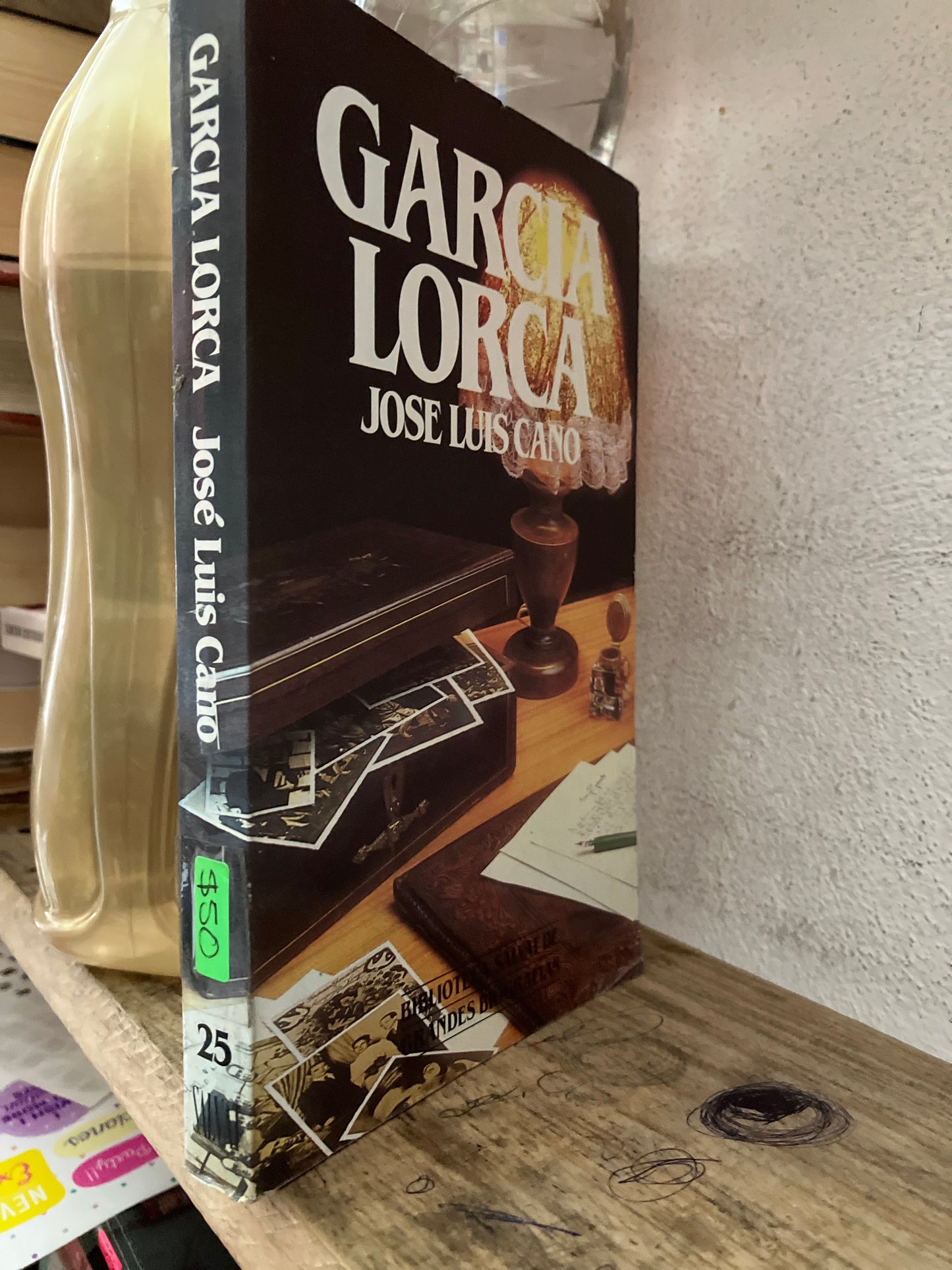 GARCÍA LORCA POR JOSE LUIS CANO USADO HISTORIA LITERARIO 305