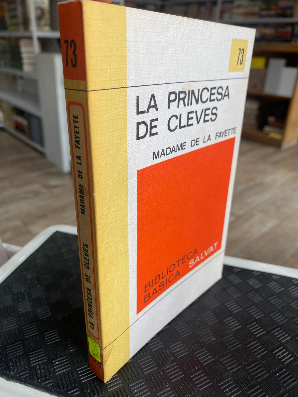 LA PRINCESA DE CLEVES MADAME DE LA FAYETTE USADO NOVELAS JUAREZ 515