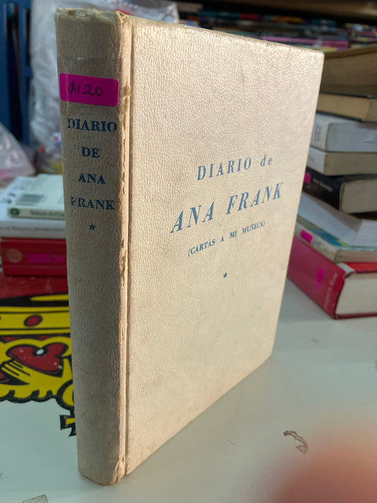 DIARIO DE ANA FRANK CARTAS A MI MUÑECA USADO NOVELAS LITERARIO 207