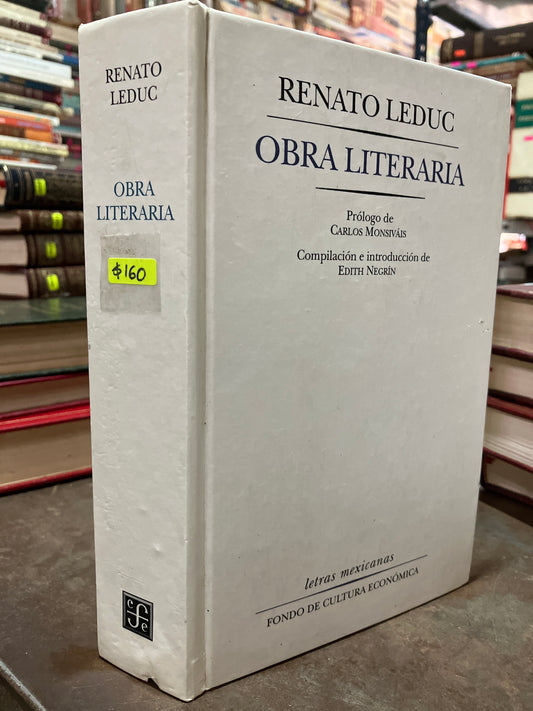 OBRA LITERARIA DE RENATO LEDUC USADO NOVELAS ALDAMA