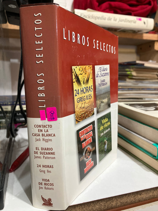 CONTACTO EN LA CASA BLANCA EL DIARIO DE SUZANNE 24 HORAS VIDA DE RICOS USADO NOVELAS JUAREZ