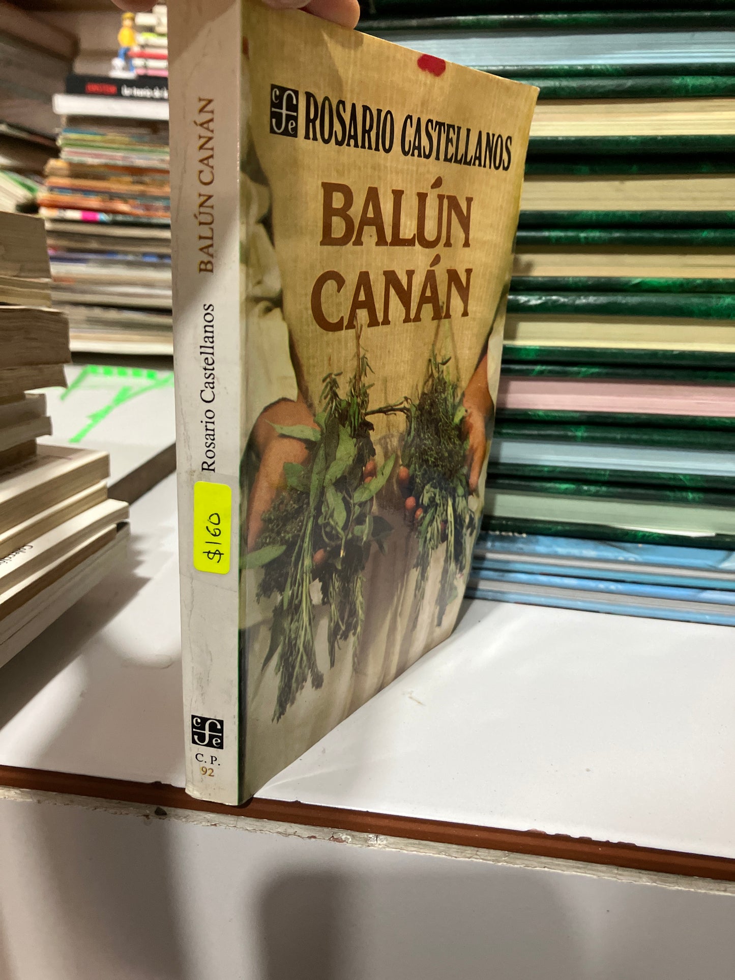 BALUN CANAN POR ROSARIO CASTELLANOS USADO NOVELA JUAREZ
