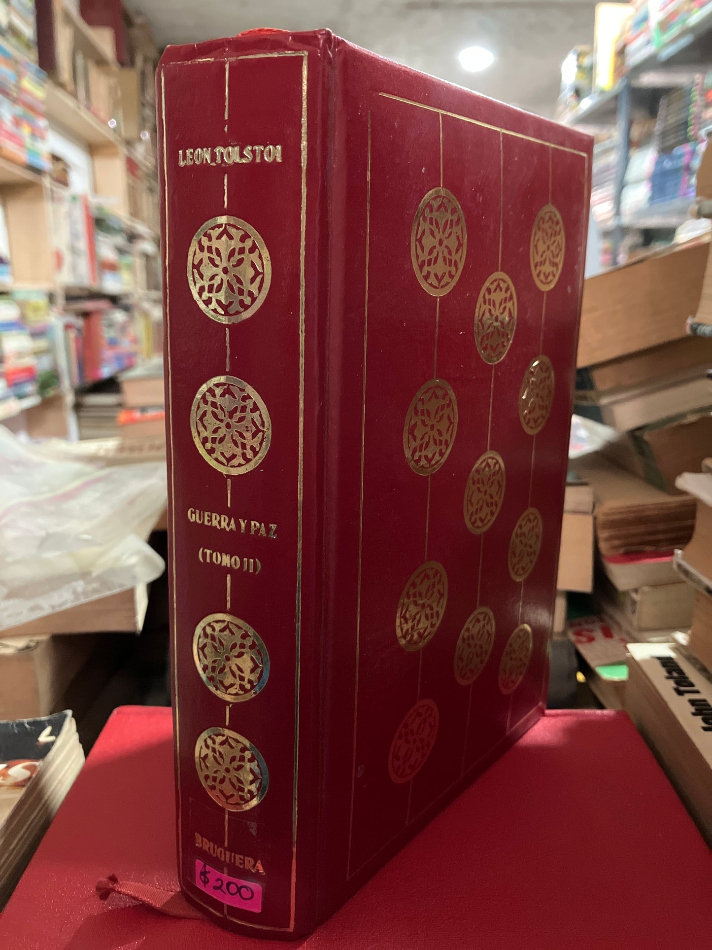 GUERRA Y PAZ TOMO II POR LEON TOLSTOI USADO NOVELA ALDAMA