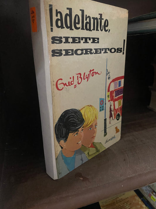 ADELANTE SIETE SECRETOS GNID BLYTON USADO NOVELA JUAREZ 515
