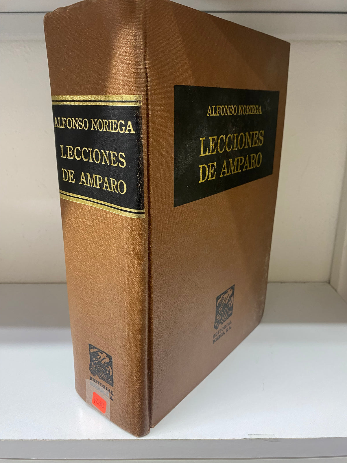 LECCIONES DE AMPARO ALFONSO NORIEGA USADO DERECHO JUAREZ 515