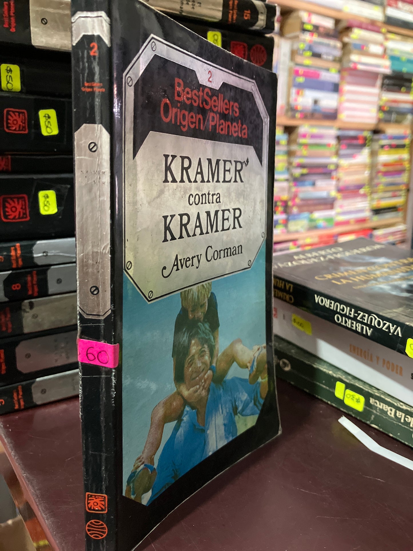 KRAMER CONTRA KRAMER POR AVERY CORMAN USADO NOVELA LITERARIO 305