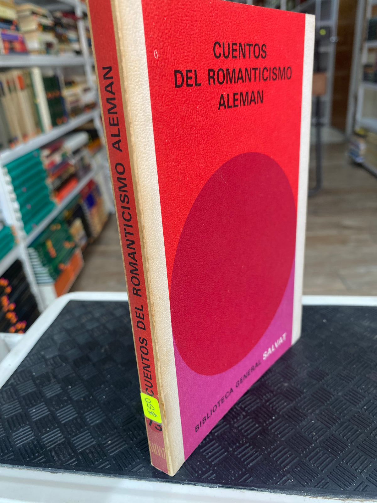 CUENTOS DE ROMANTICISMO ALEMAN USADO NOVELAS JUAREZ 515
