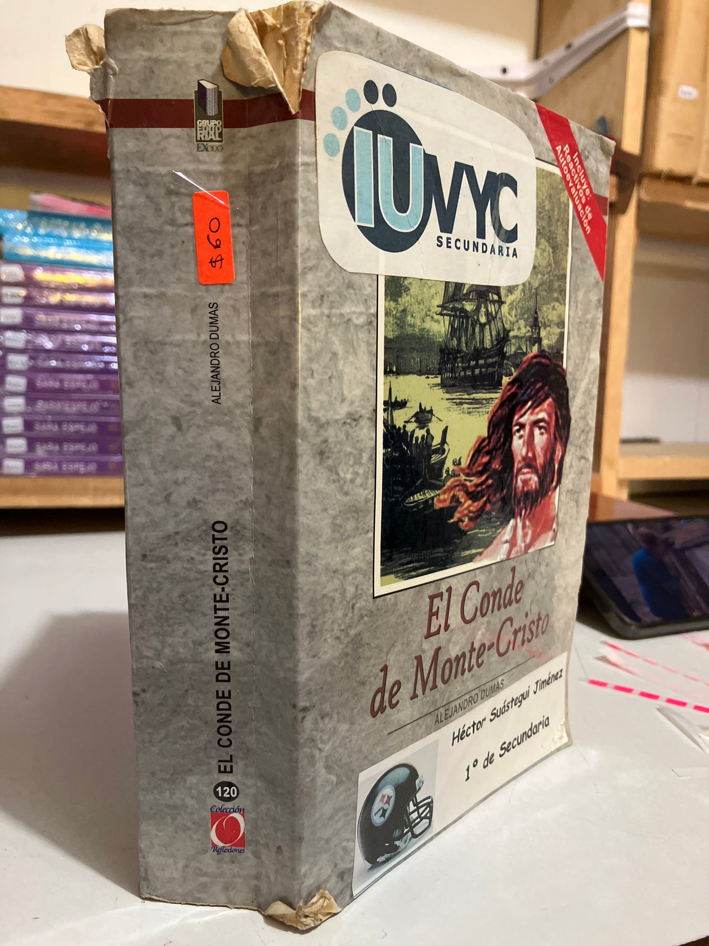 EL CONDE DE MONTE CRISTO POR ALEJANDRO DUMAS USADO NOVELAS JUAREZ