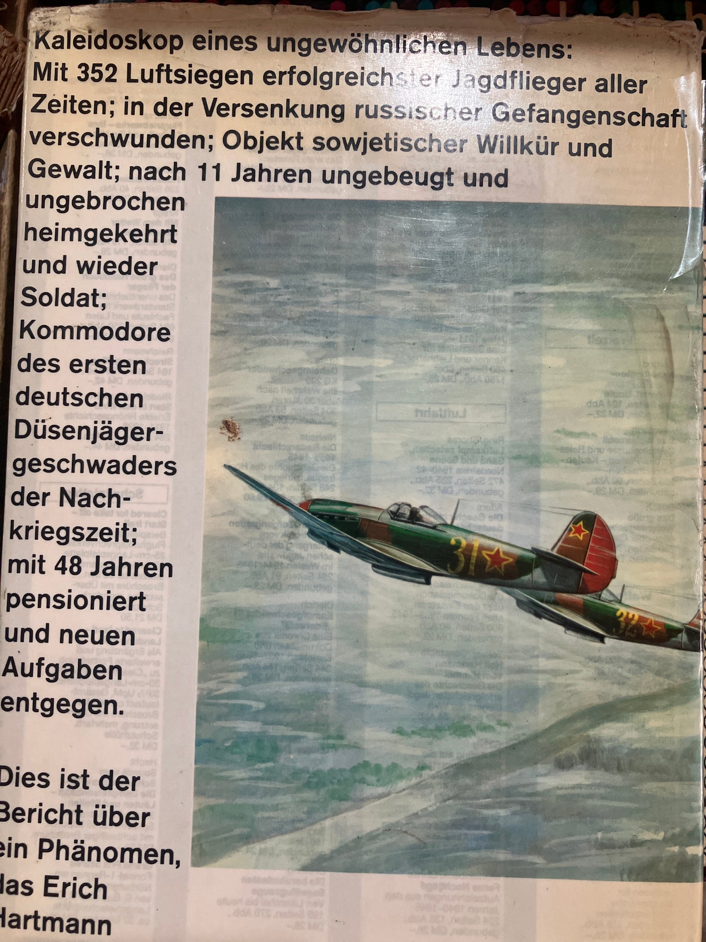 HOLT HARTMANN VOM HIMMEL POR TOLIVER USADO HISTORIA ALDAMA EDITORIAL MOTOR BUCH VERlAG TAPA DURA LIBRO EN BUEN ESTADO