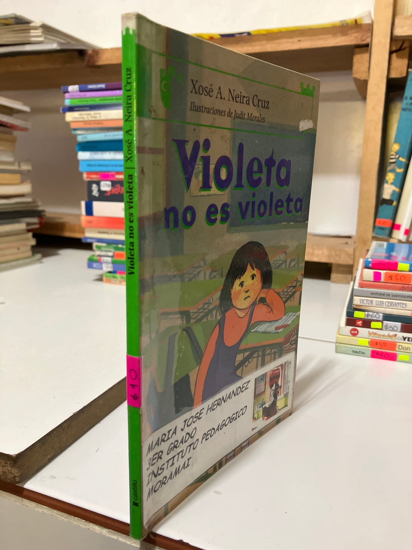 VIOLETA NO ES VIOLETA POR XOSE A NEIRA USADO INFANTILES JUAREZ