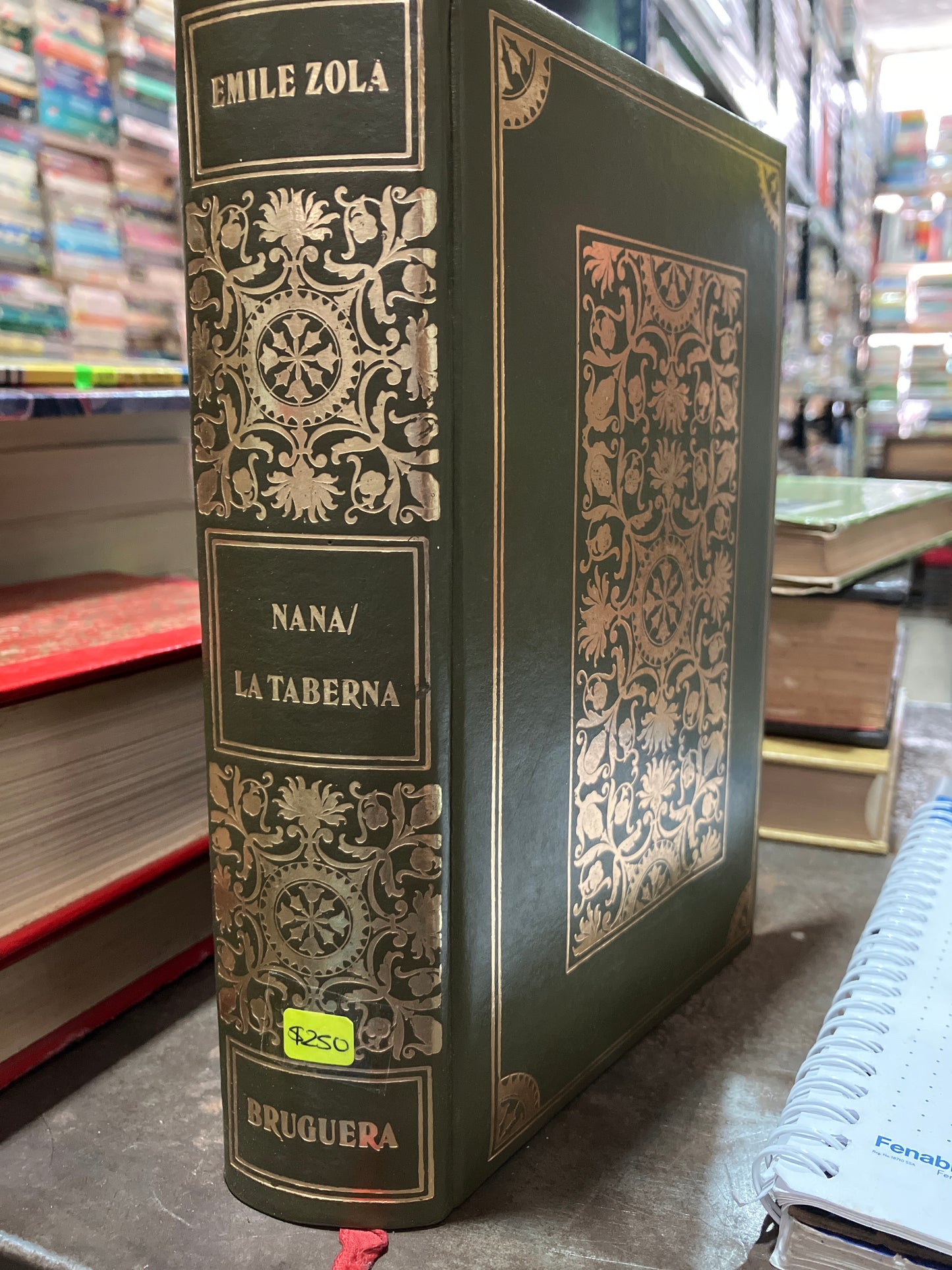 LA TABERNA NANA POR EMILE ZOLA USADO NOVELAS ALDAMA