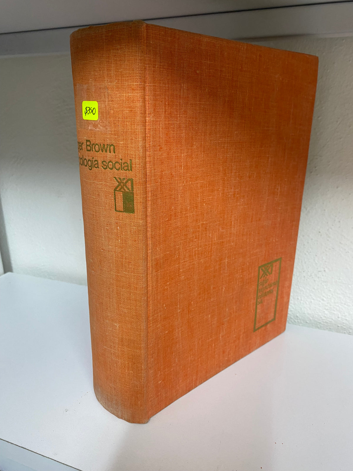 ROGER BROWN PSICOLOGIA SOCIAL USADO PSICOLOGIA JUAREZ 515
