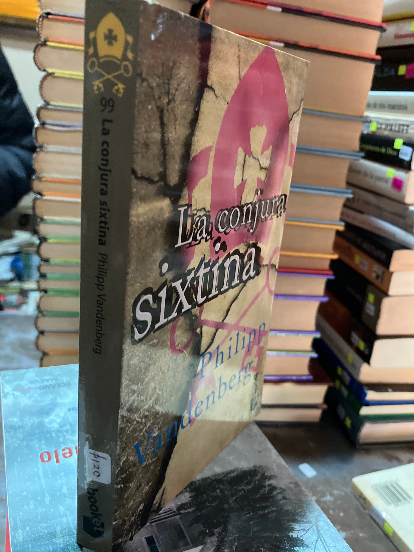 LA CONJURA SIXTINA POR PHILIPP VANDENBERG USADO NOVELAS ALDAMA