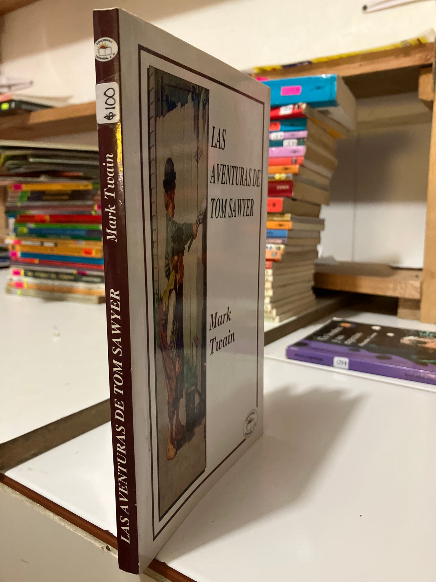 LAS AVENTURAS DE TOM SAWYER POR MARK TWAIN USADO INFANTILES JUAREZ