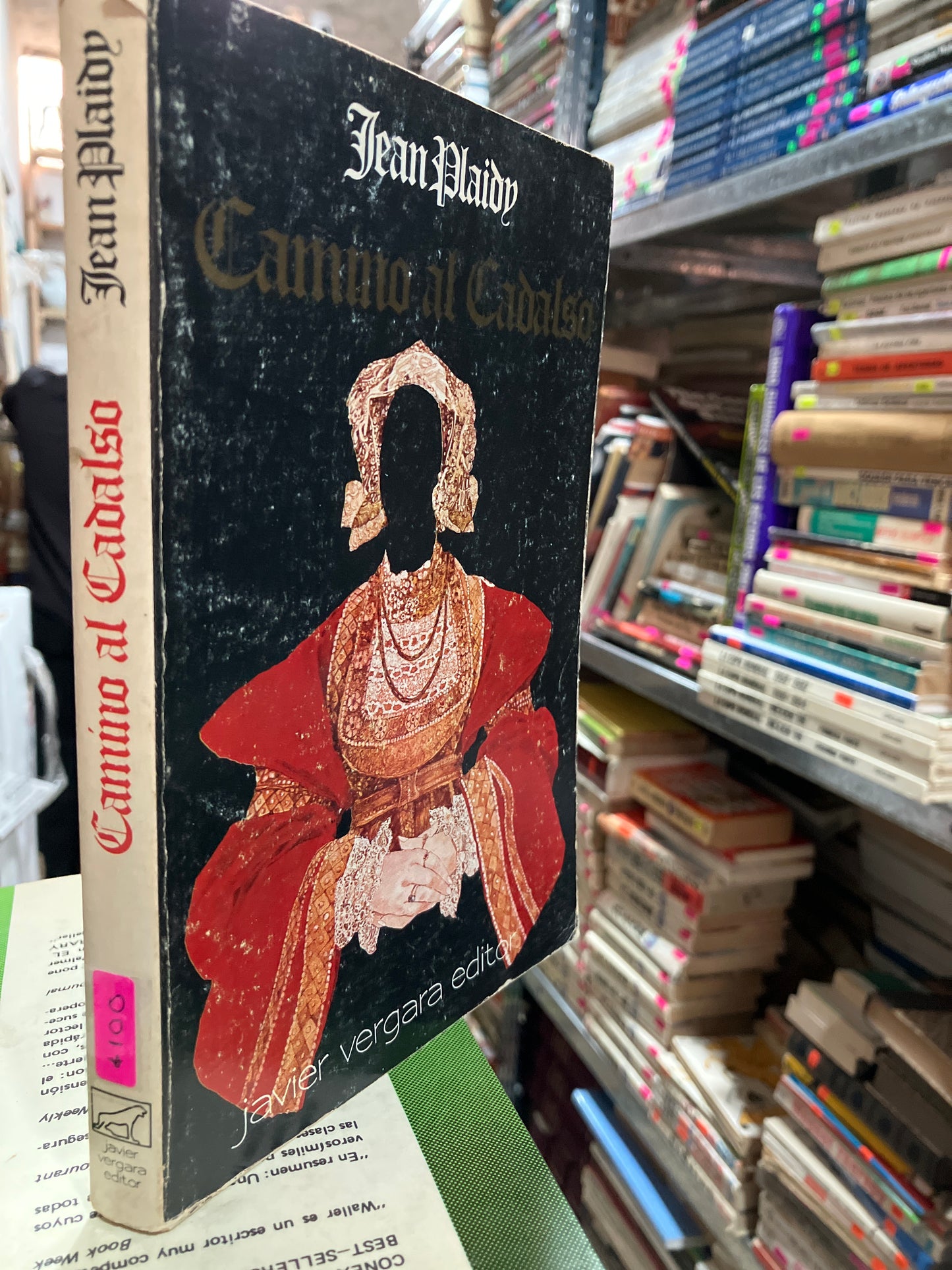 CAMINO AL CADALSO POR JEAN PLAIDY USADO NOVELAS ALDAMA