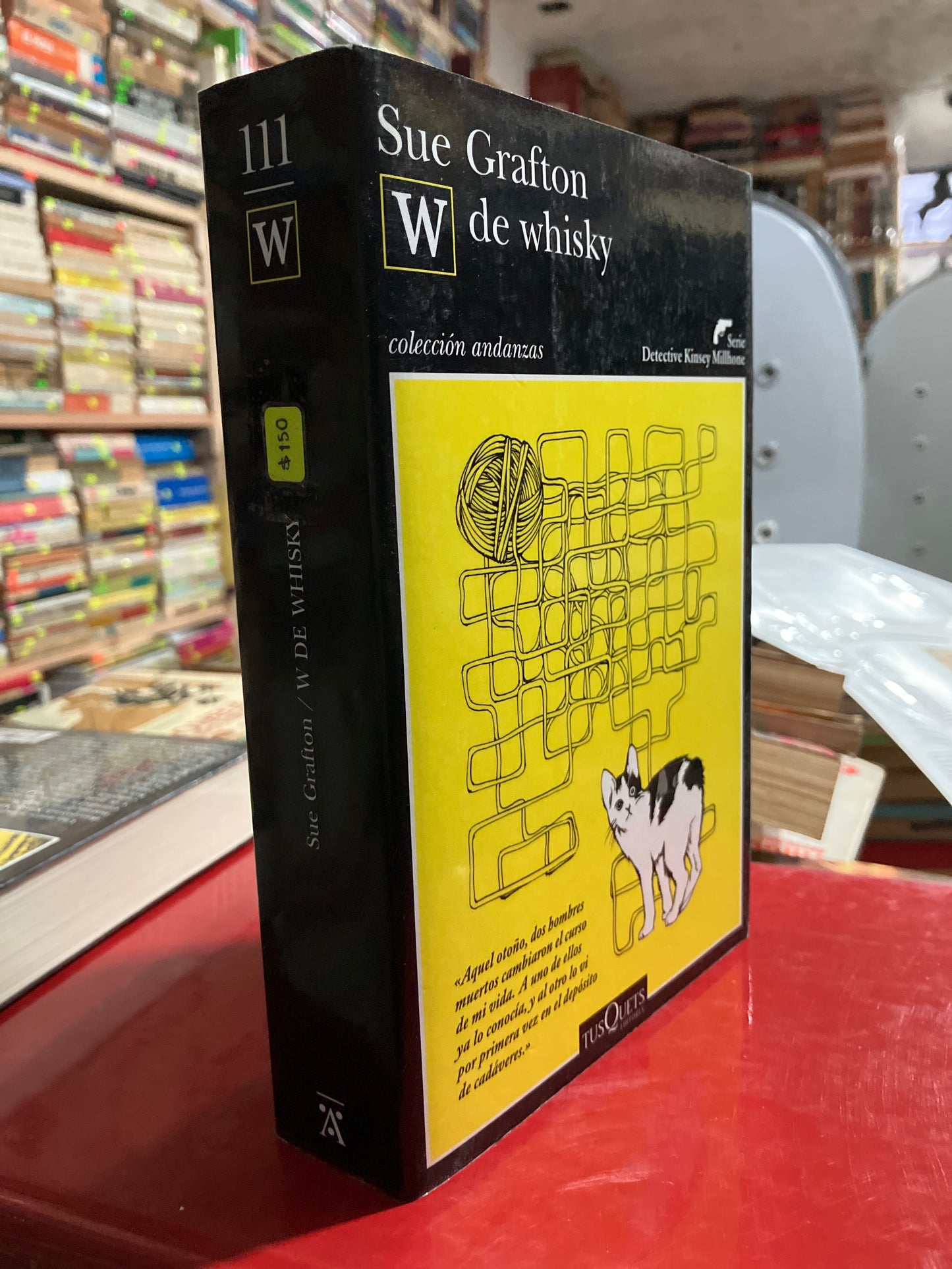 W DE WHISKY POR SUE GRAFTON USADO NOVELA ALDAMA