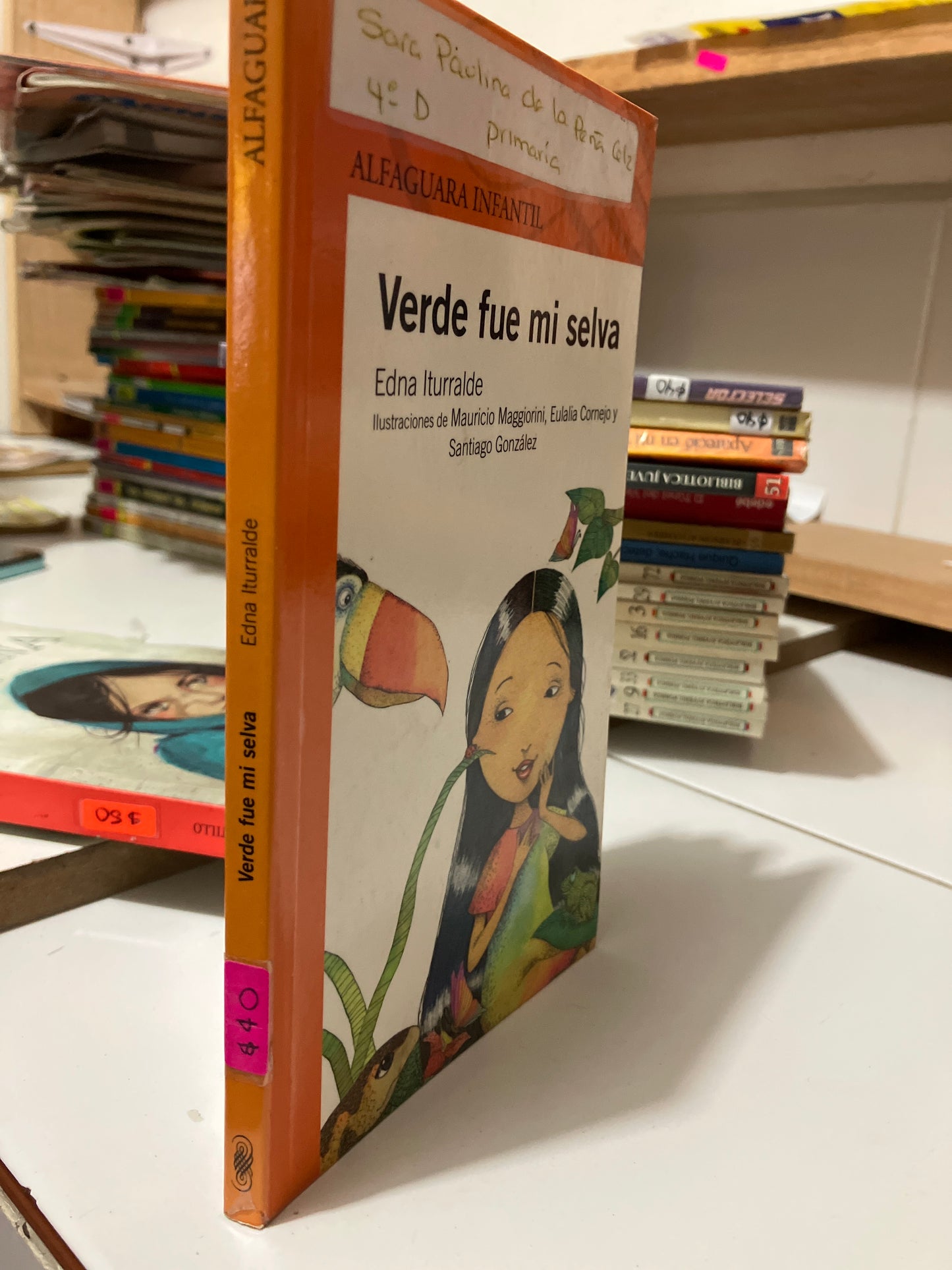 VERDE FUE MI SELVA POR EDNA ITURRALDE USADO INFANTILES JUAREZ