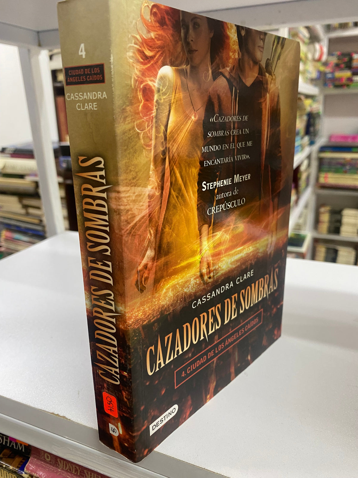 CAZADORES DE SOMBRAS 4 CIUDAD DE LOS ANGELES CAIDOS USADO NOVELA JUAREZ 515