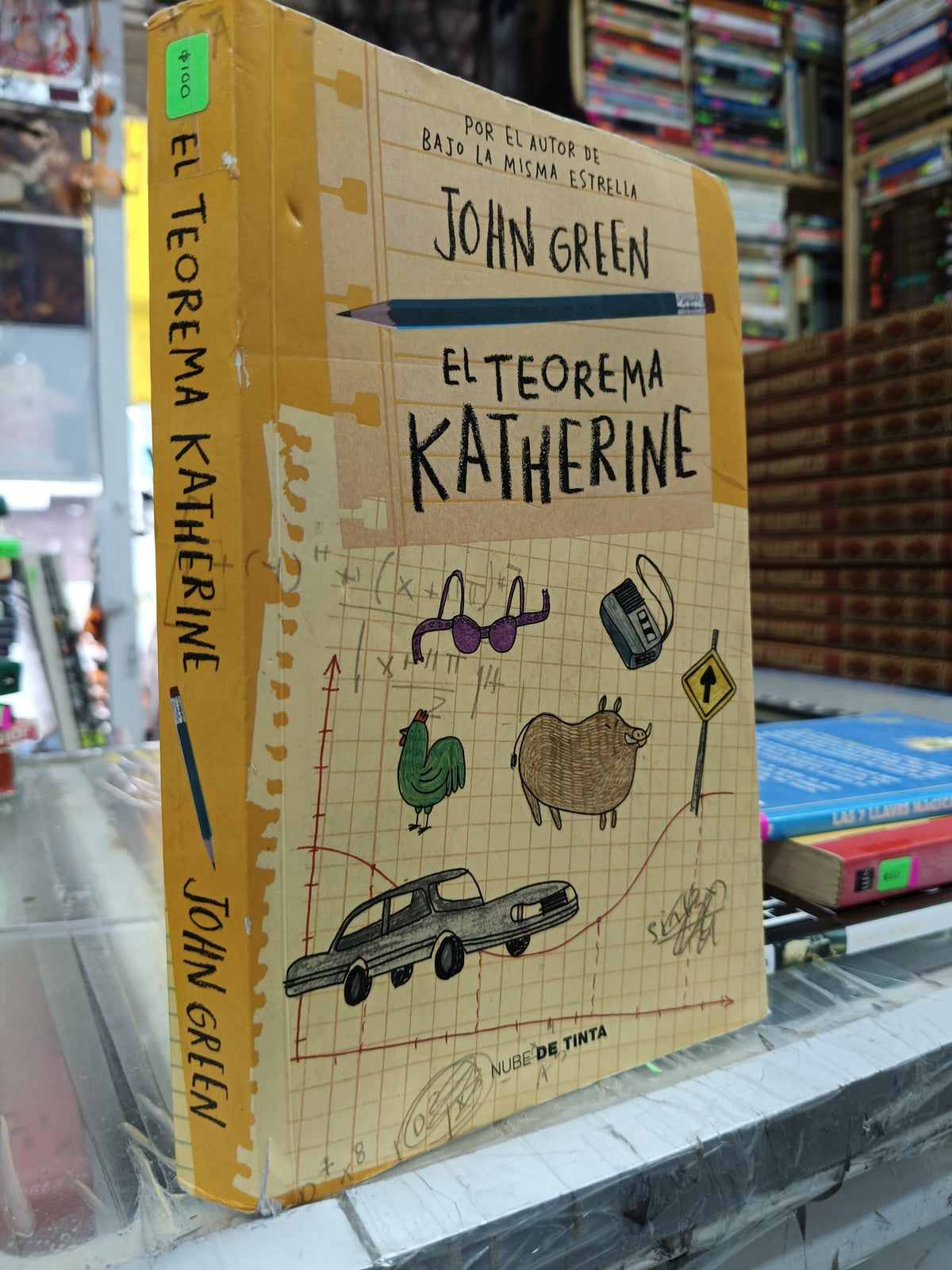 EL TEOREMA KATHERINE POR JOHN GREEN USADO NOVELA JUAREZ 507
