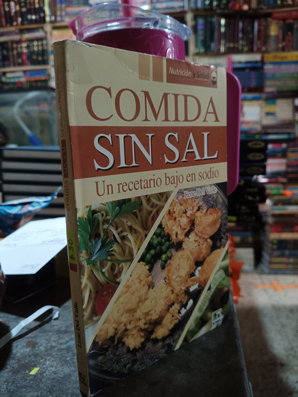 COMIDA SIN SAL POR LENE DEL VALLE USADO COCINA ALDAMA