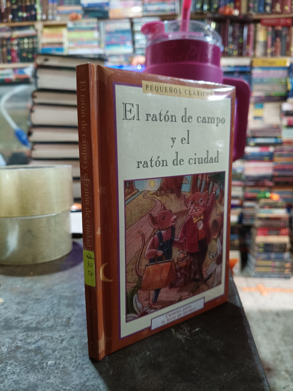 EL RATON DE CAMPO Y EL RATON DE CIUDAD USADO INFANTIL ALDAMA