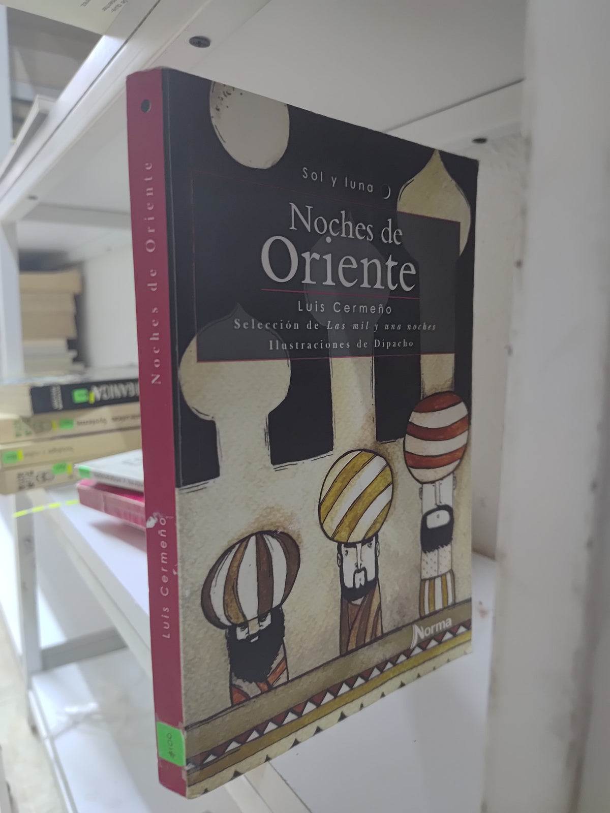 NOCHES DE ORIENTE POR LUIS CERMEÑO USADO NOVELAS JUAREZ 515