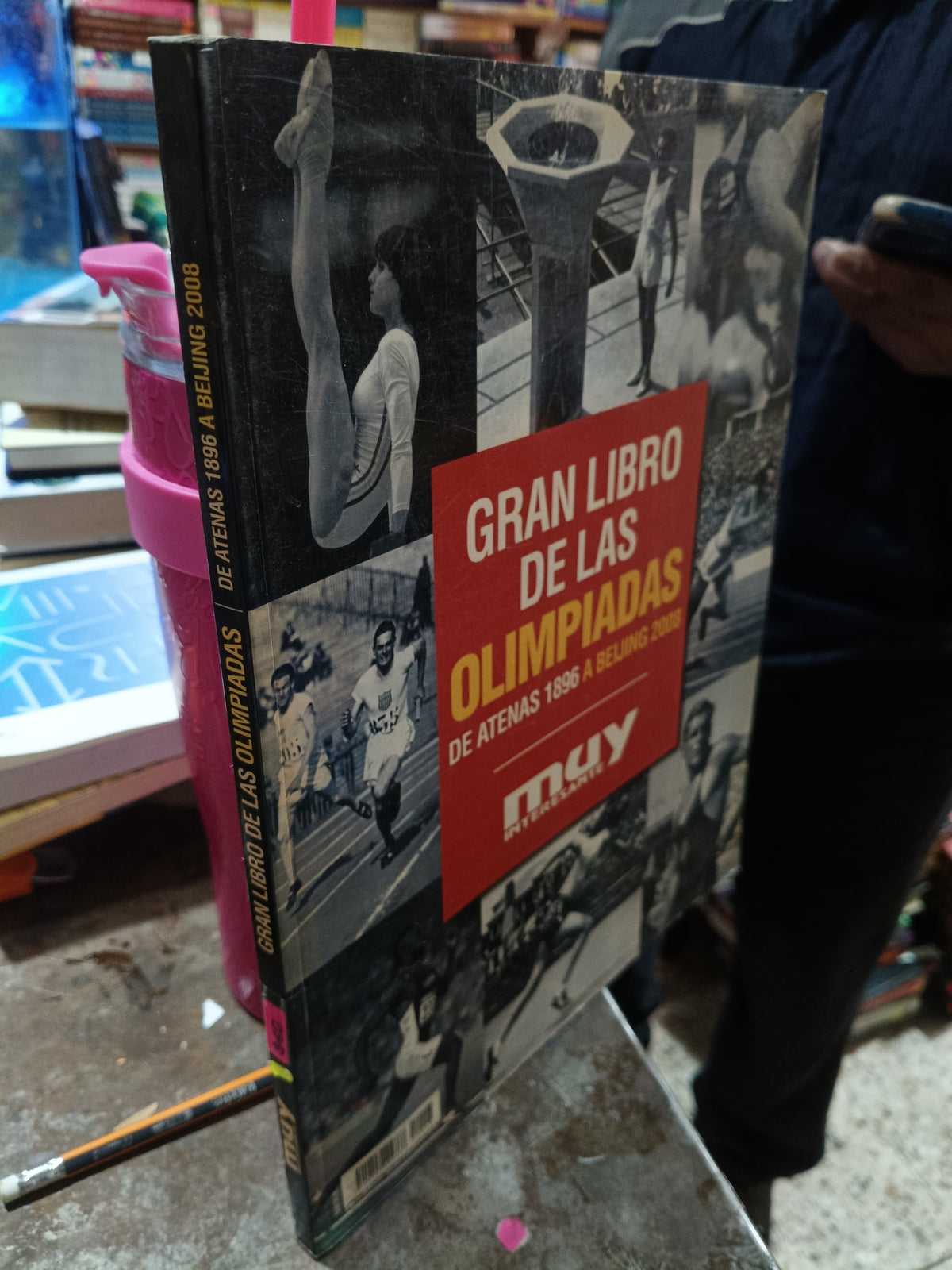 GRAN LIBRO DE LAS OLIMPIADAS DE ATENAS 1896 A BEIJING 2008 USADO DEPORTES ALDAMA