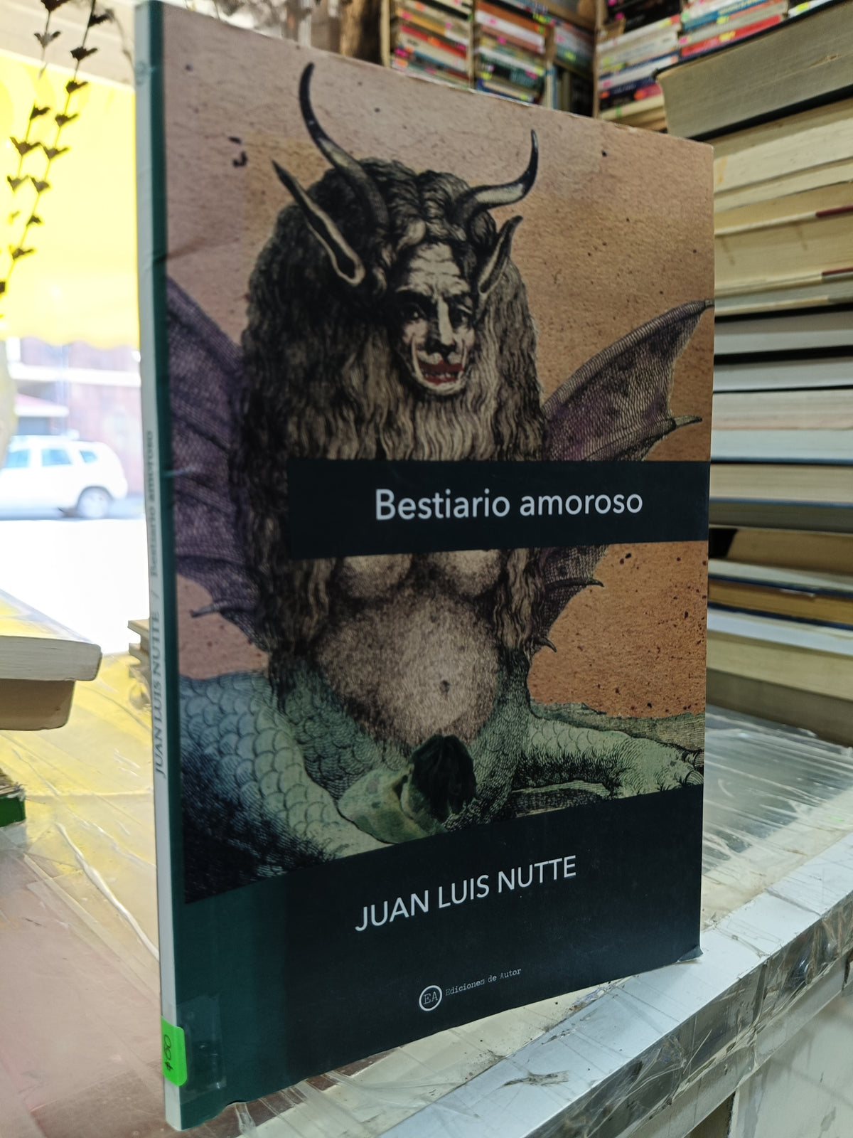 BESTIARIO AMOROSO POR JUAN LUIS NUTTE USADO NOVELA JUAREZ 507