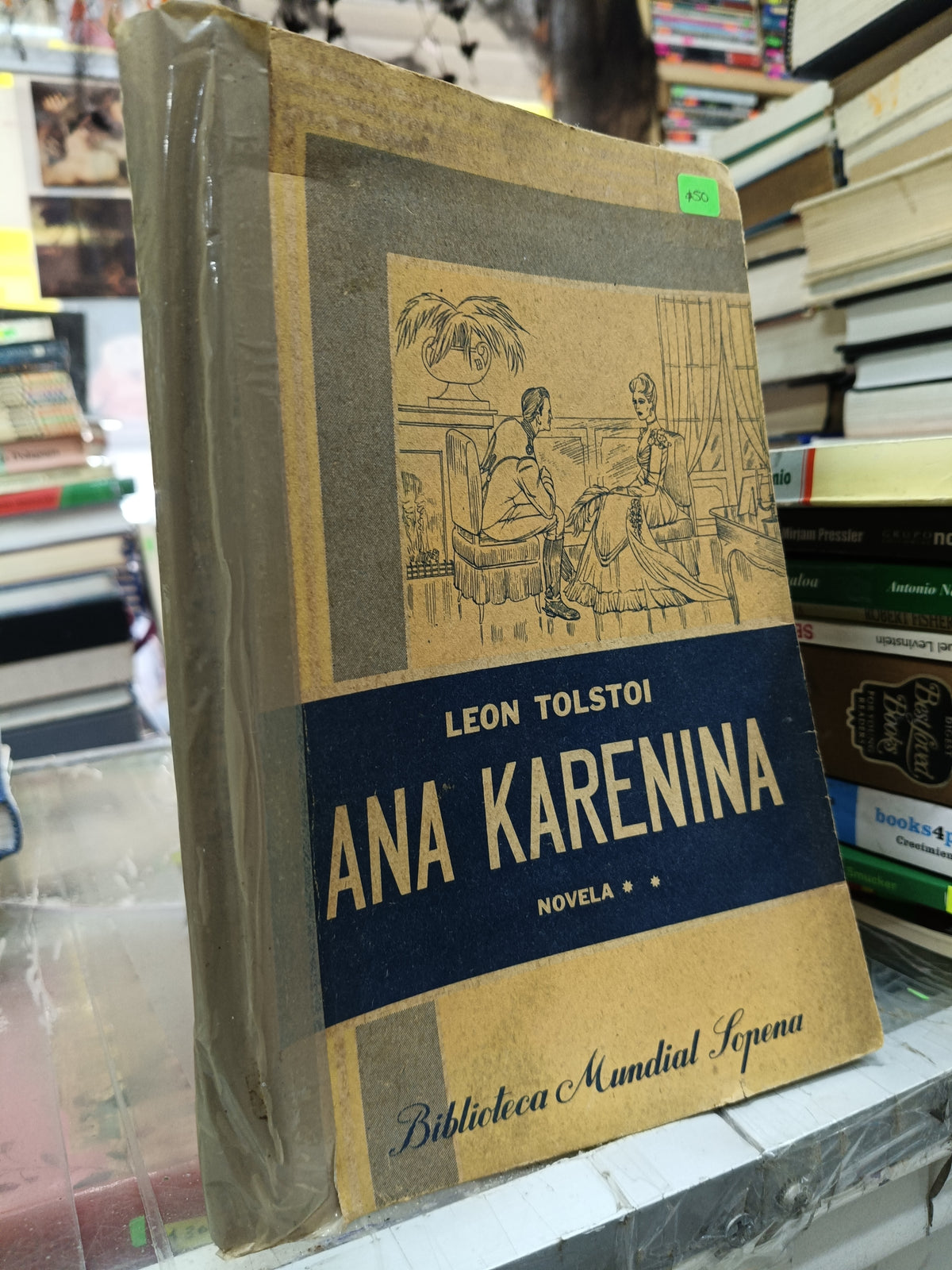 ANA KARENINA POR LEON TOLSTOI USADO NOVELA JUAREZ 507