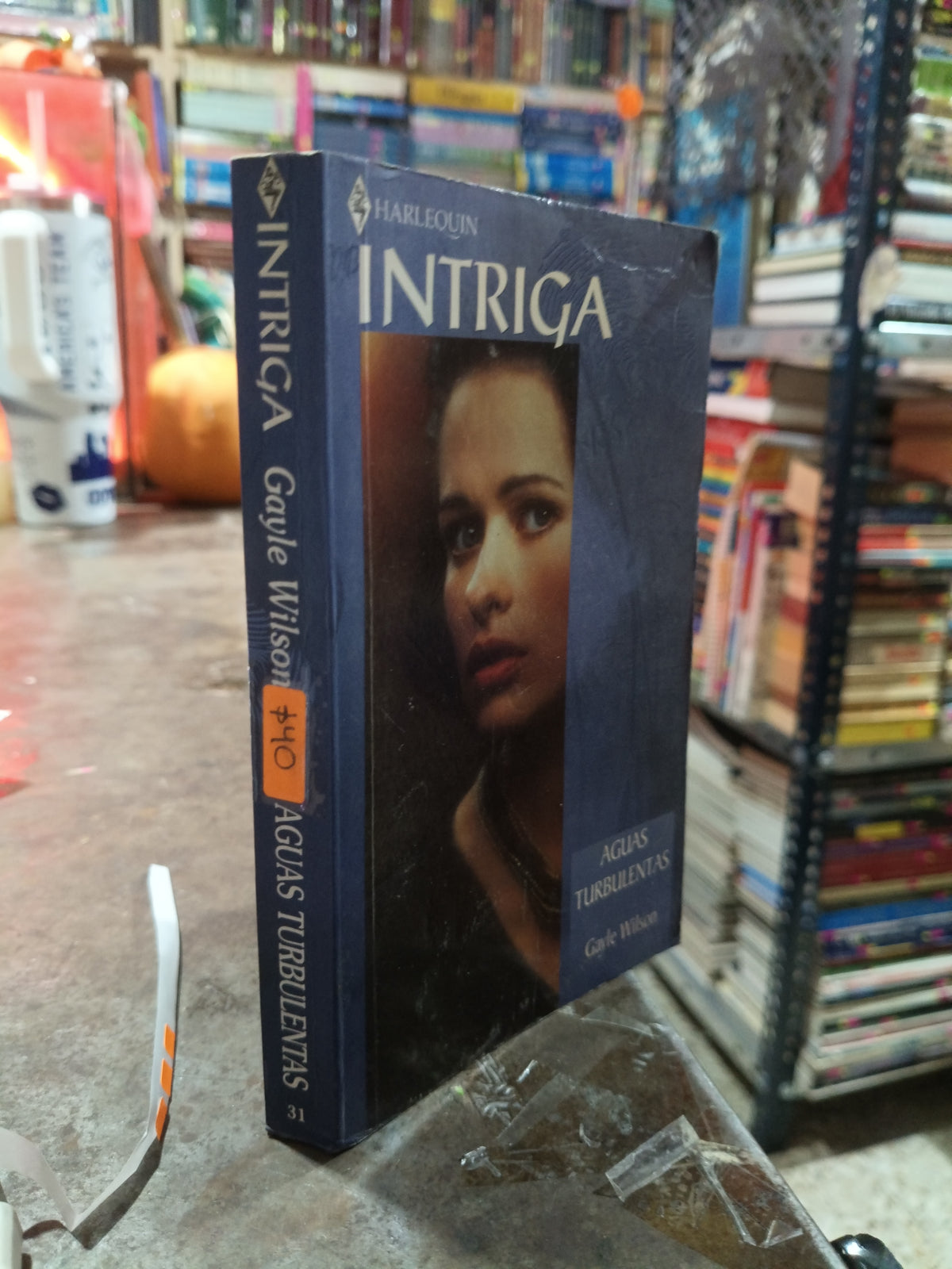 AGUAS TURBULENTAS POR GAYLE WILSON USADO NOVELA ALDAMA