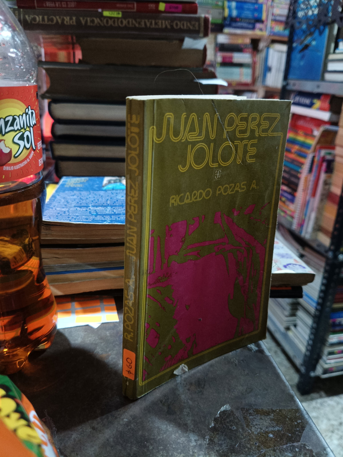 JUAN PEREZ JOLOTE POR RICARDO POZAS A USADO NOVELA
