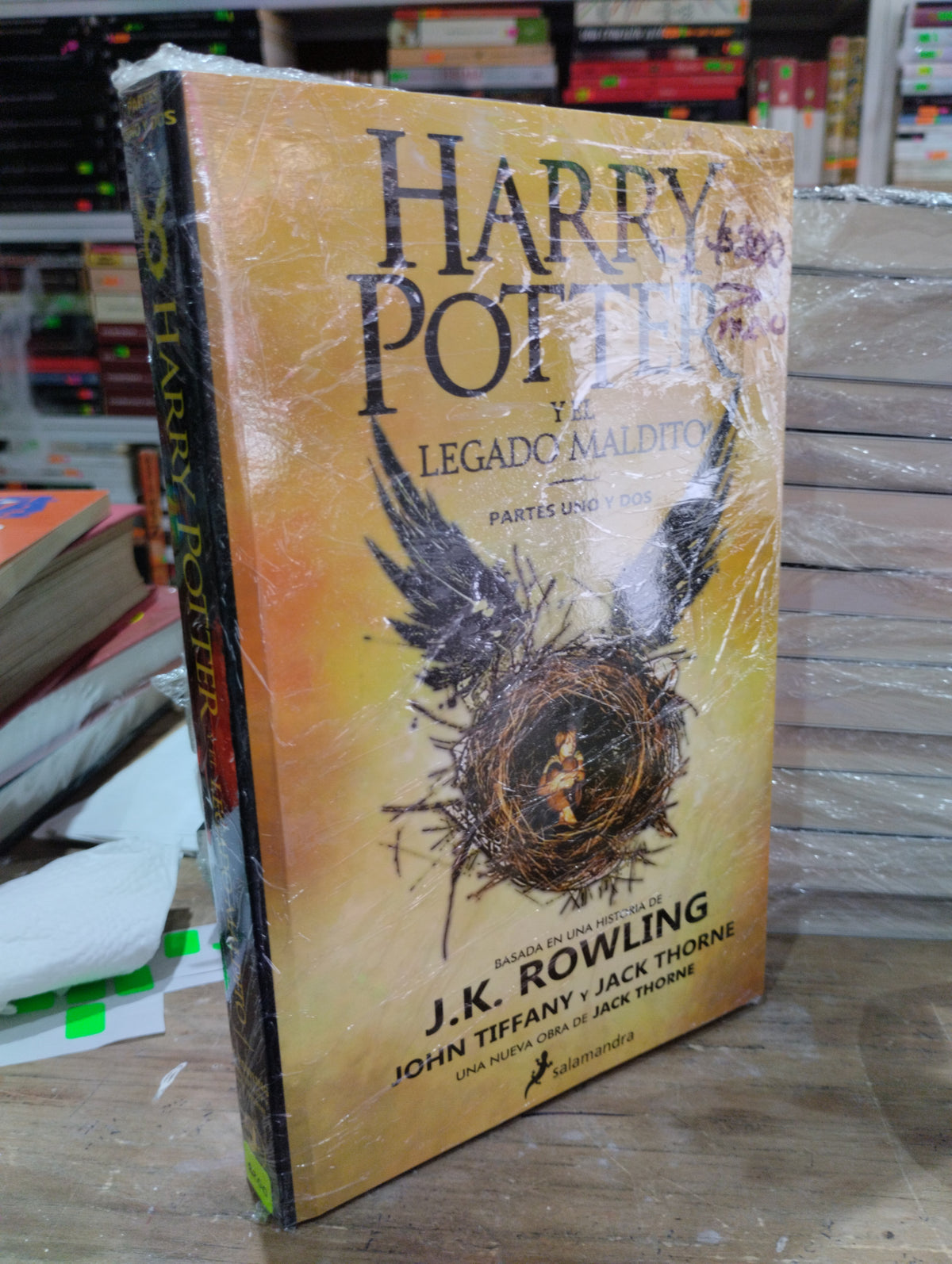 HARRY POTTER Y EL LEGADO MALDITO PARTES UNO Y DOS POR JACK THORNE NUEVO JUAREZ 515