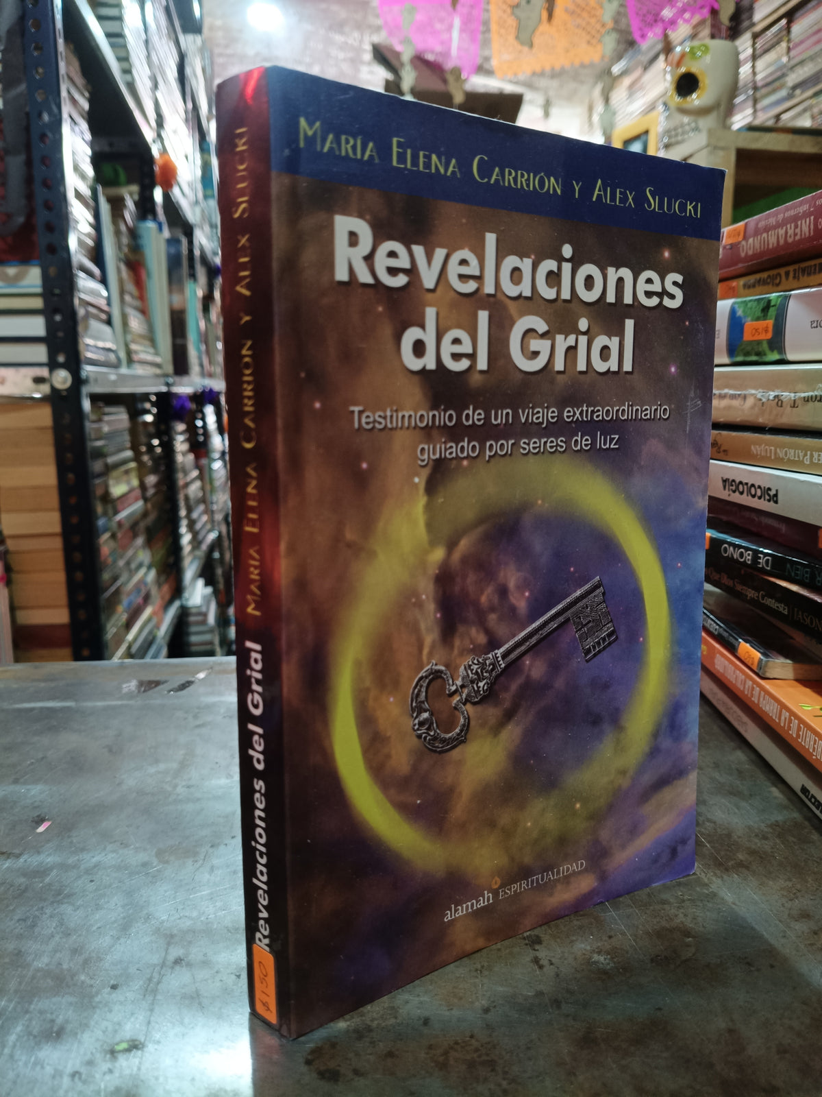 REVELACIONES DEL GRIAL POR MARIA ELENA CARRION Y ALEX SLUCKI USADO ESOTERISMO ALDAMA